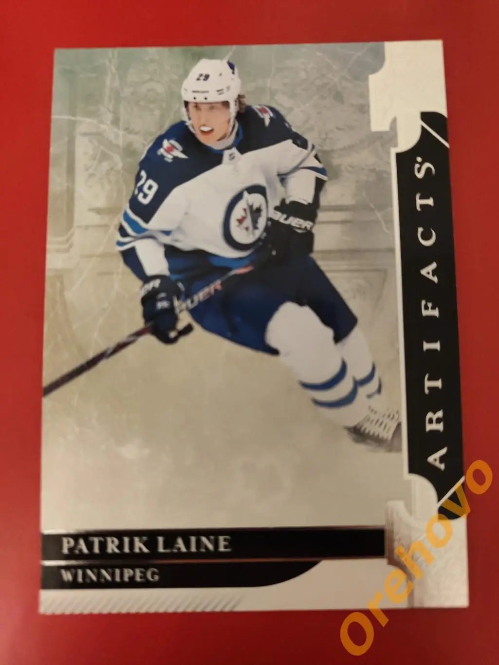 PATRIK LAINE № 60 Виннипег 2019-20 ARTIFACTS.