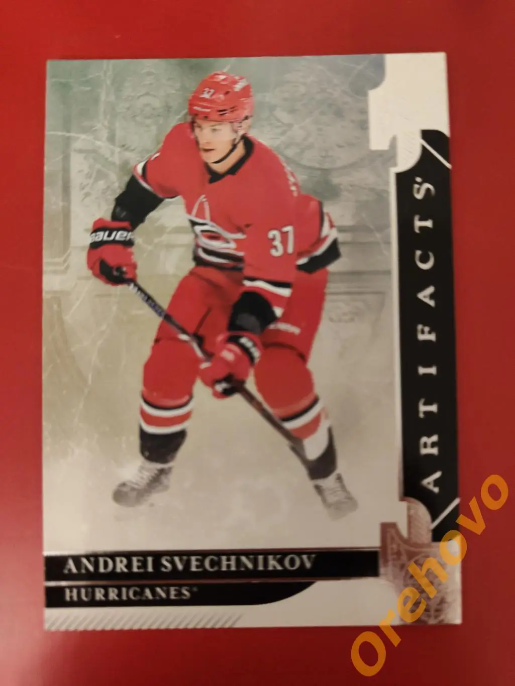 Андрей Свечников № 68 Каролина 2019-20 ARTIFACTS.