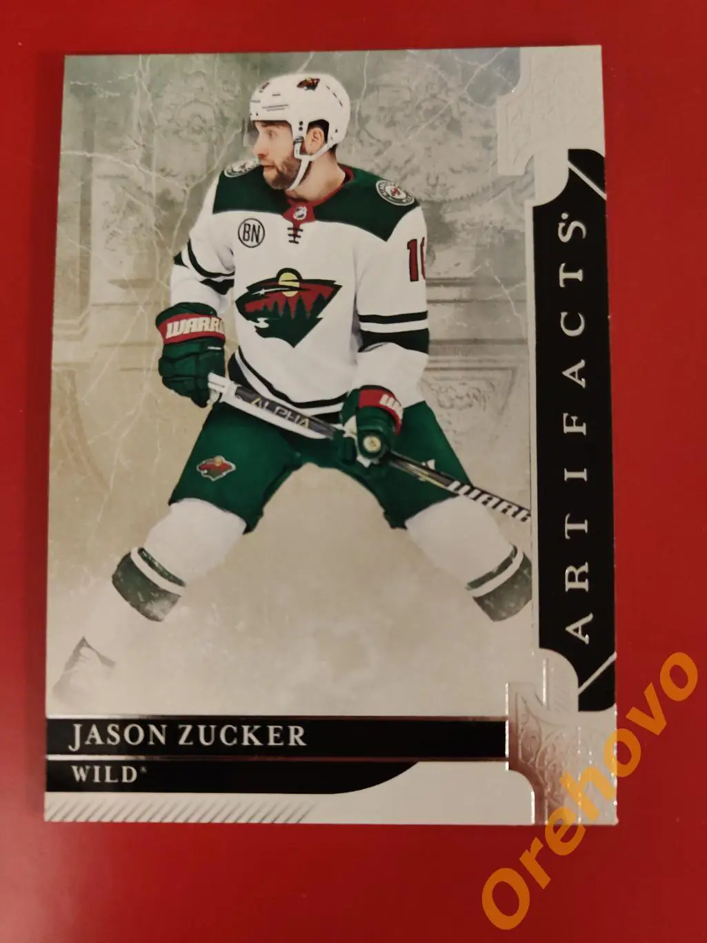 JASON ZUCKER № 48 Миннесота 2019-20 ARTIFACTS