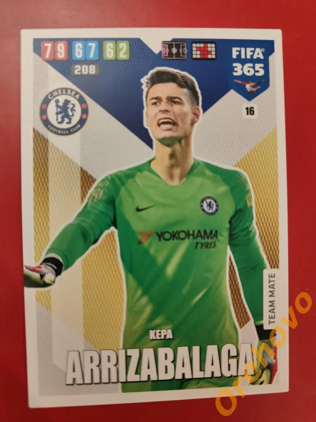 KEPA ARRIZABALAGA № 16 Челси FIFA 365 panini.