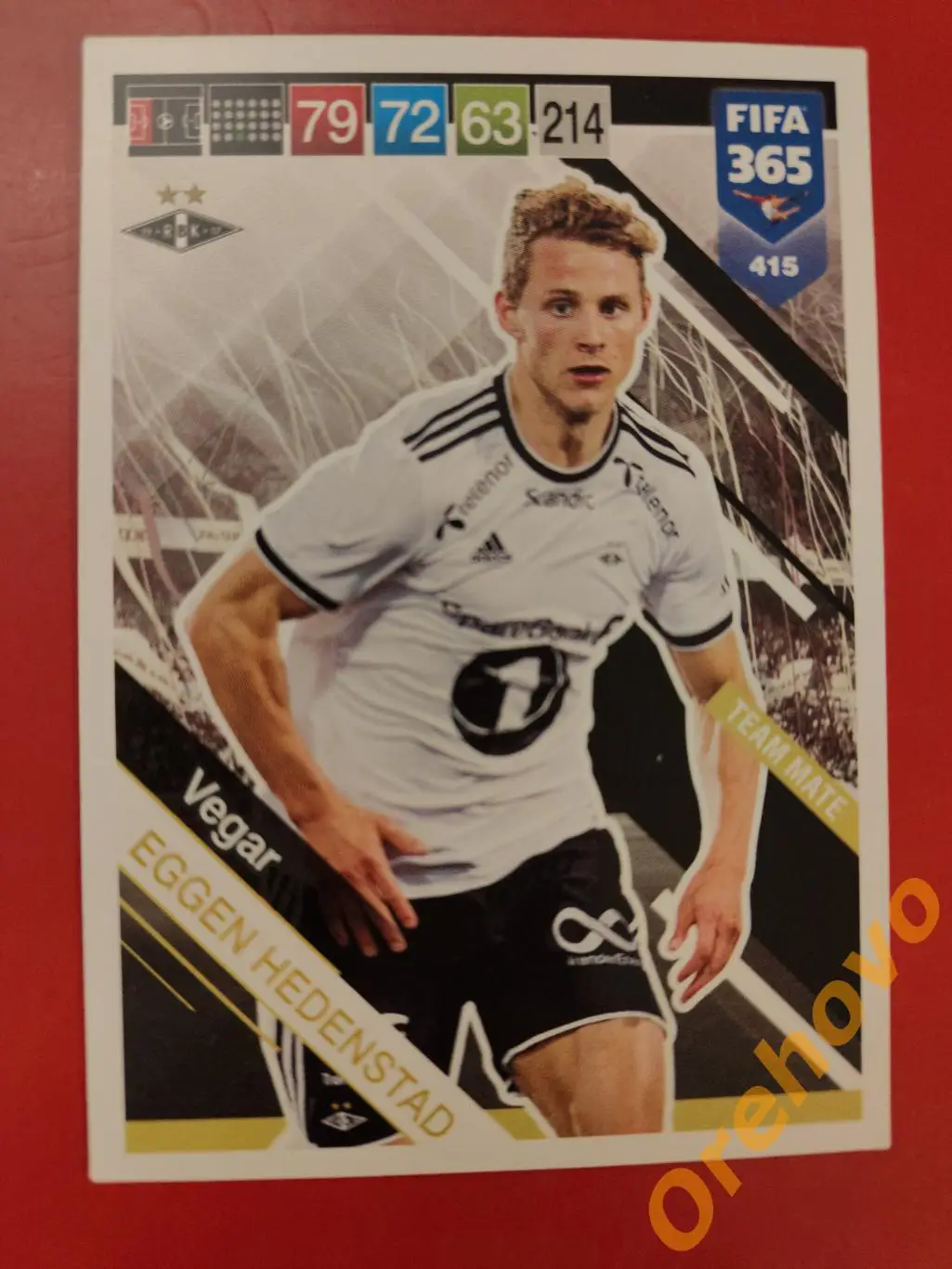 EGGEN HEDENSTAD № 415 Русенборг FIFA 365 panini
