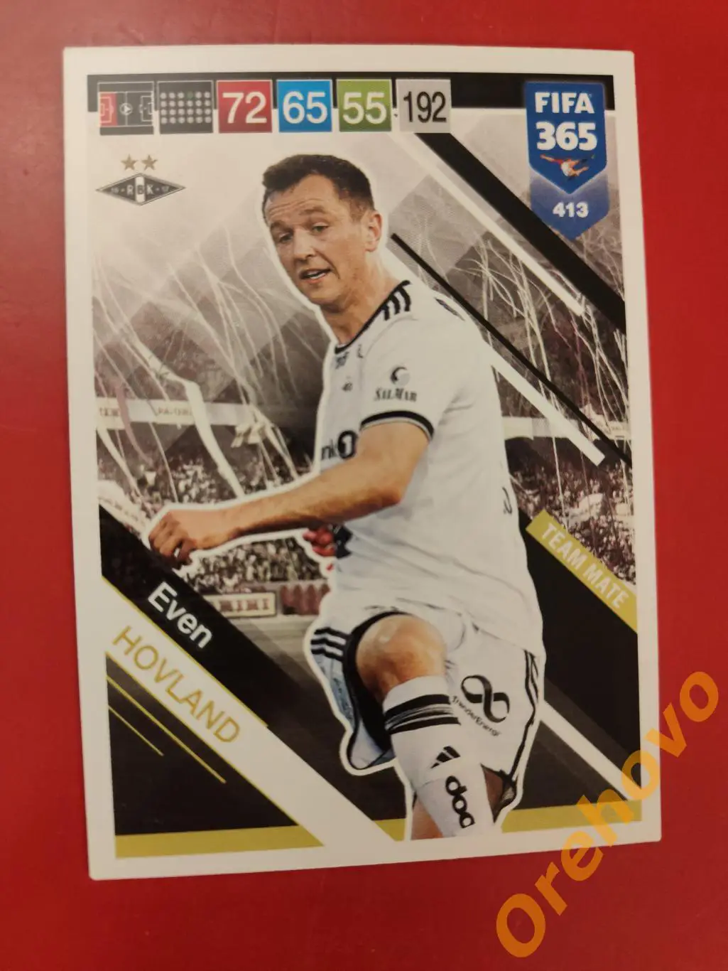 EVEN HOVLAND № 413 Русенборг FIFA 365 panini