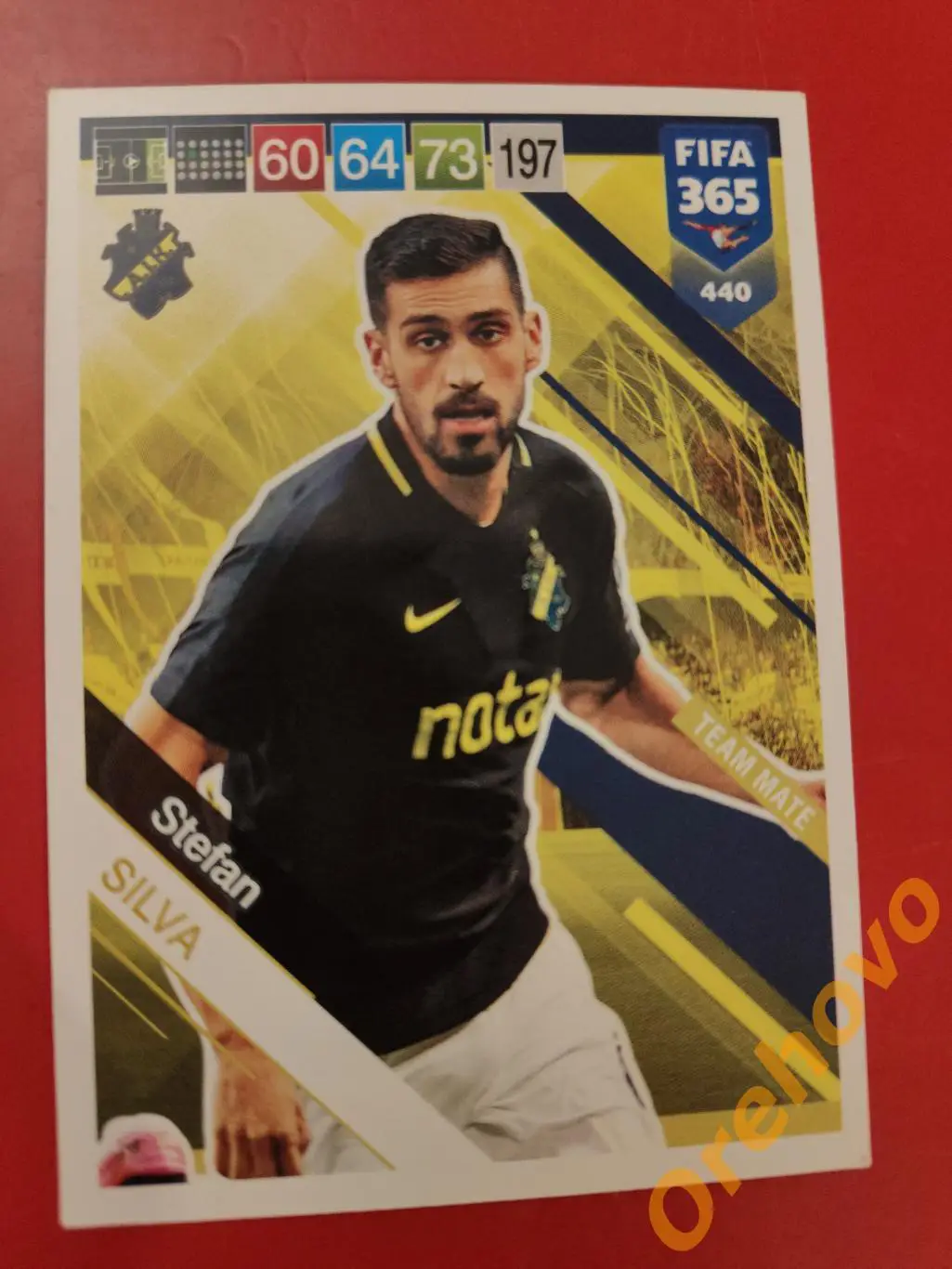 STEFAN SILVA № 440 АИК FIFA 365 panini