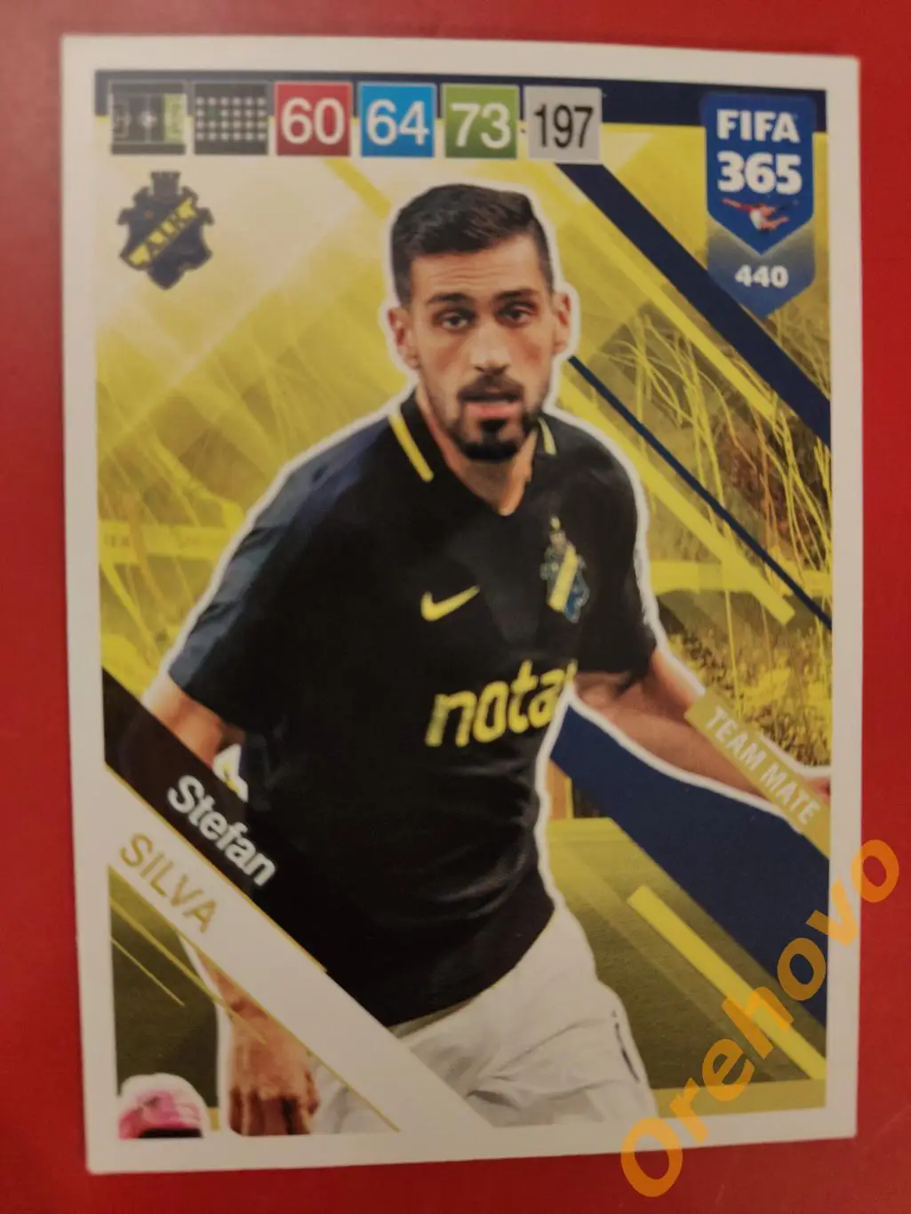 STEFAN SILVA № 440 АИК FIFA 365 panini