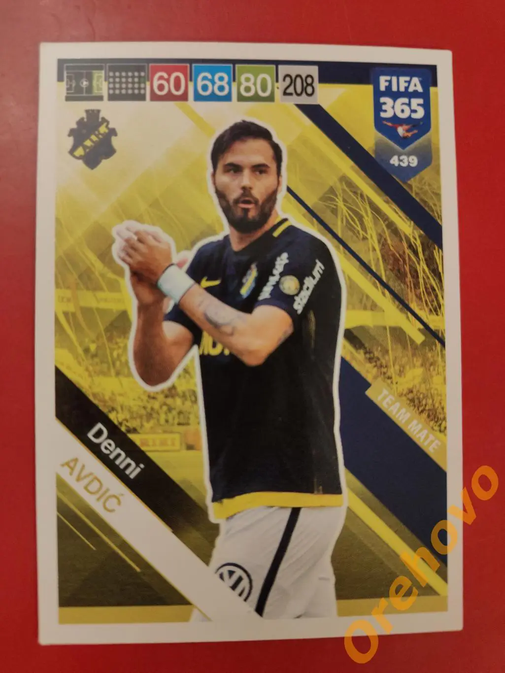 DENNI AVDIC № 439 АИК FIFA 365 panini.