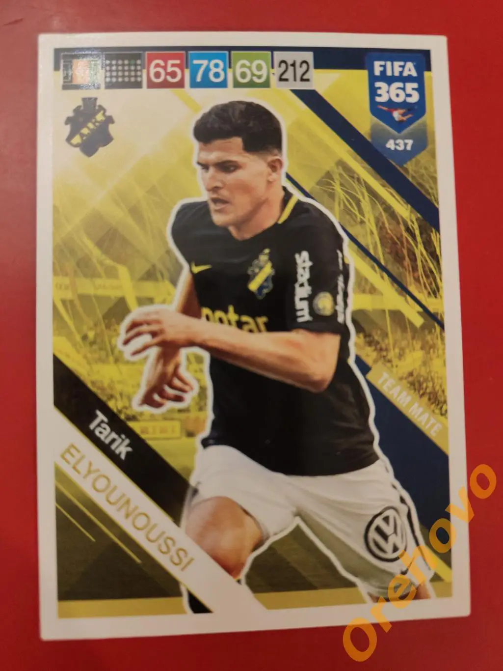 TARIK ELYOUNOUSSI № 437 АИК FIFA 365 panini.