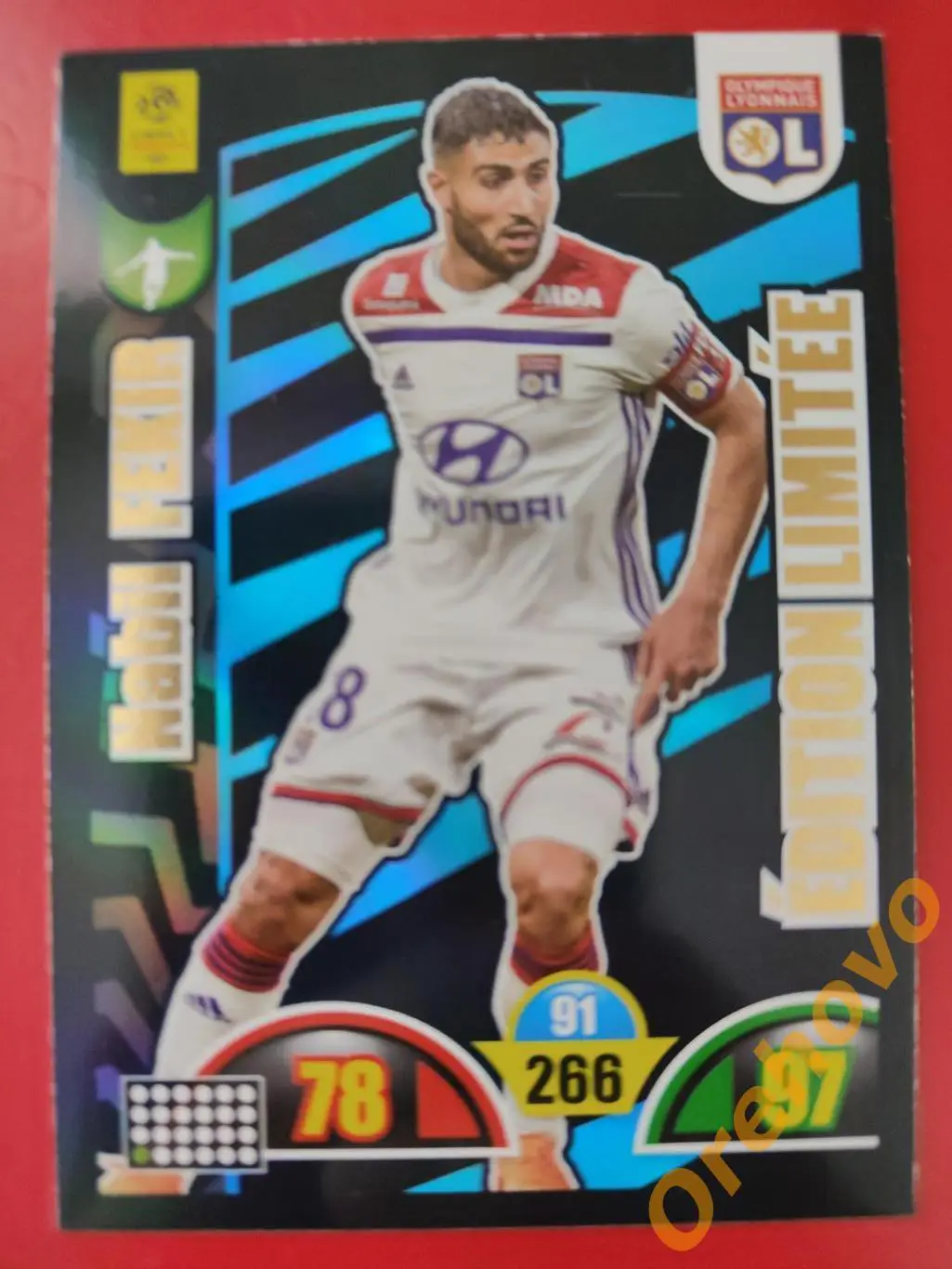 NABIL FEKIR Лион panini 2018-19