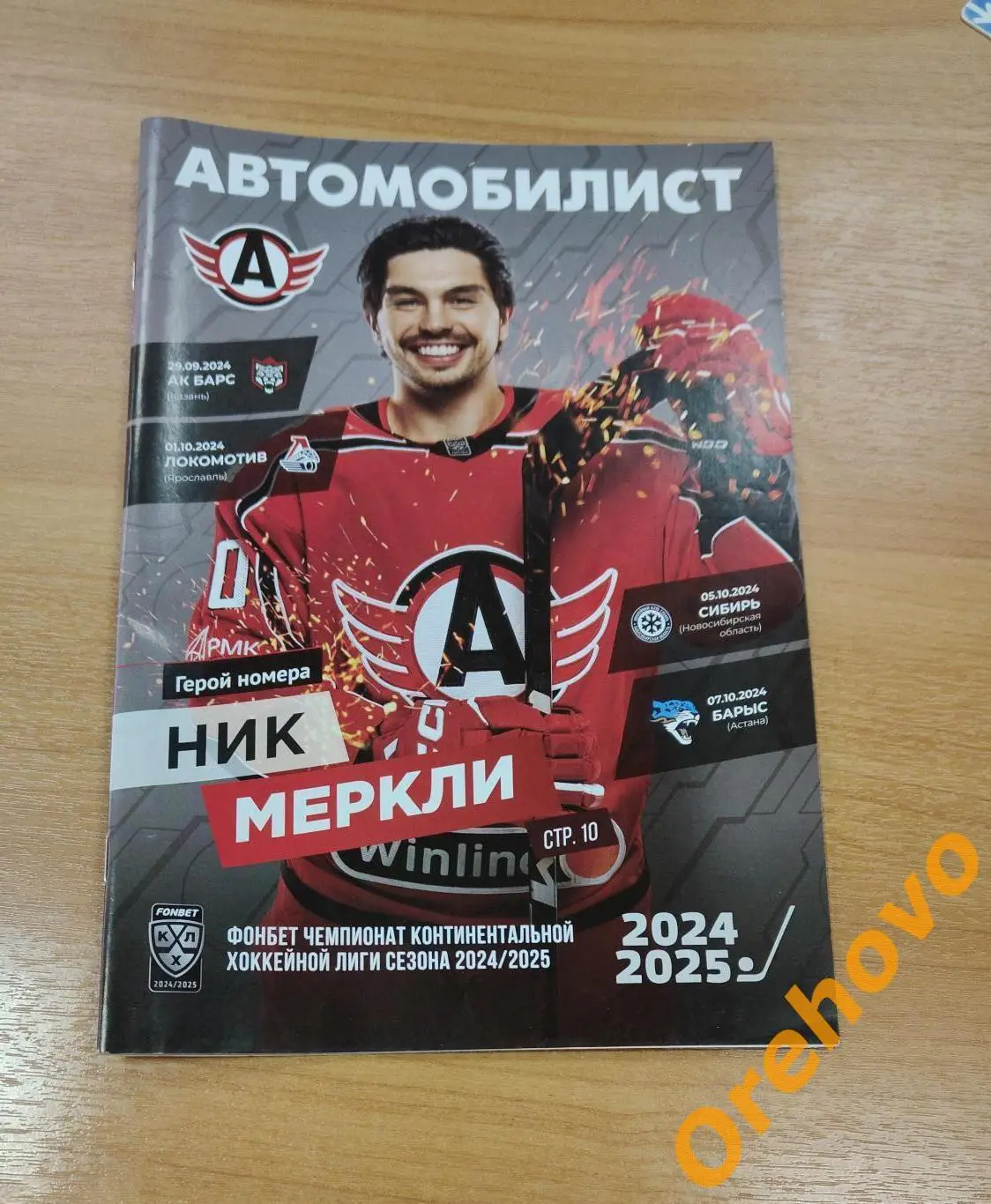 Автомобилист - Сибирь, Ак Барс, Локомотив , Барыс сезон 2024/2025