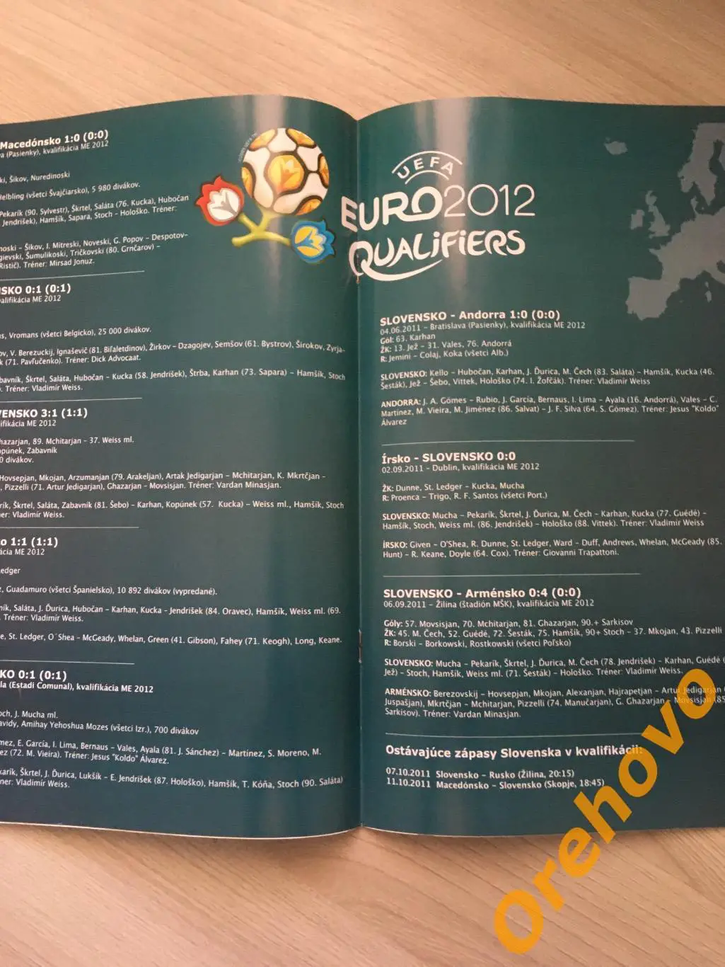 Сборные Словения - Россия 07.10.2011 2