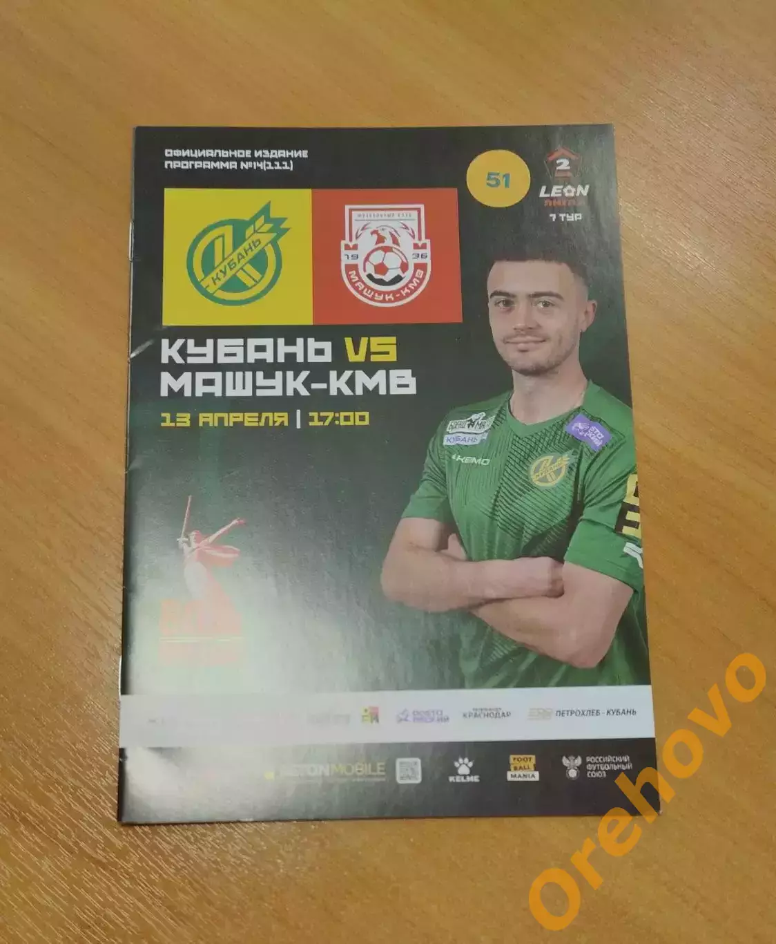 Кубань Краснодар - Машук-КМВ Пятигорск 13.04.2025