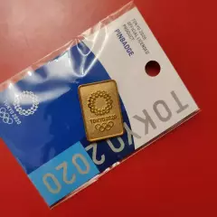 Значок Олимпийские игры 2020 Токио Япония ( официальный, цанга)
