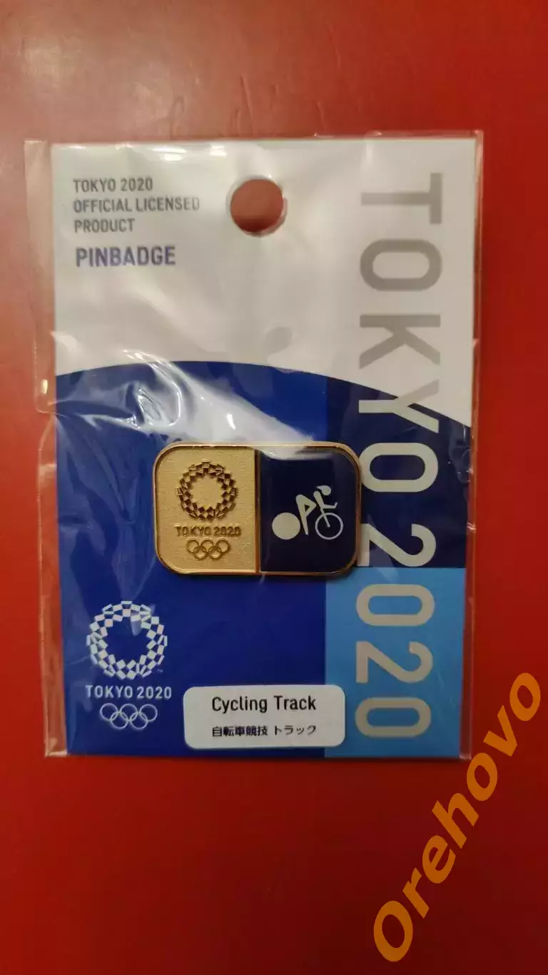 Значок Олимпийские игры 2020 Токио Япония официальный ( цанга)
