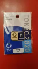 Значок Олимпийские игры 2020 Токио Япония ( официальный/цанга)