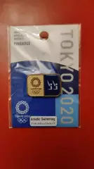 Значок Олимпийские игры 2020 Токио Япония официальный/цанга