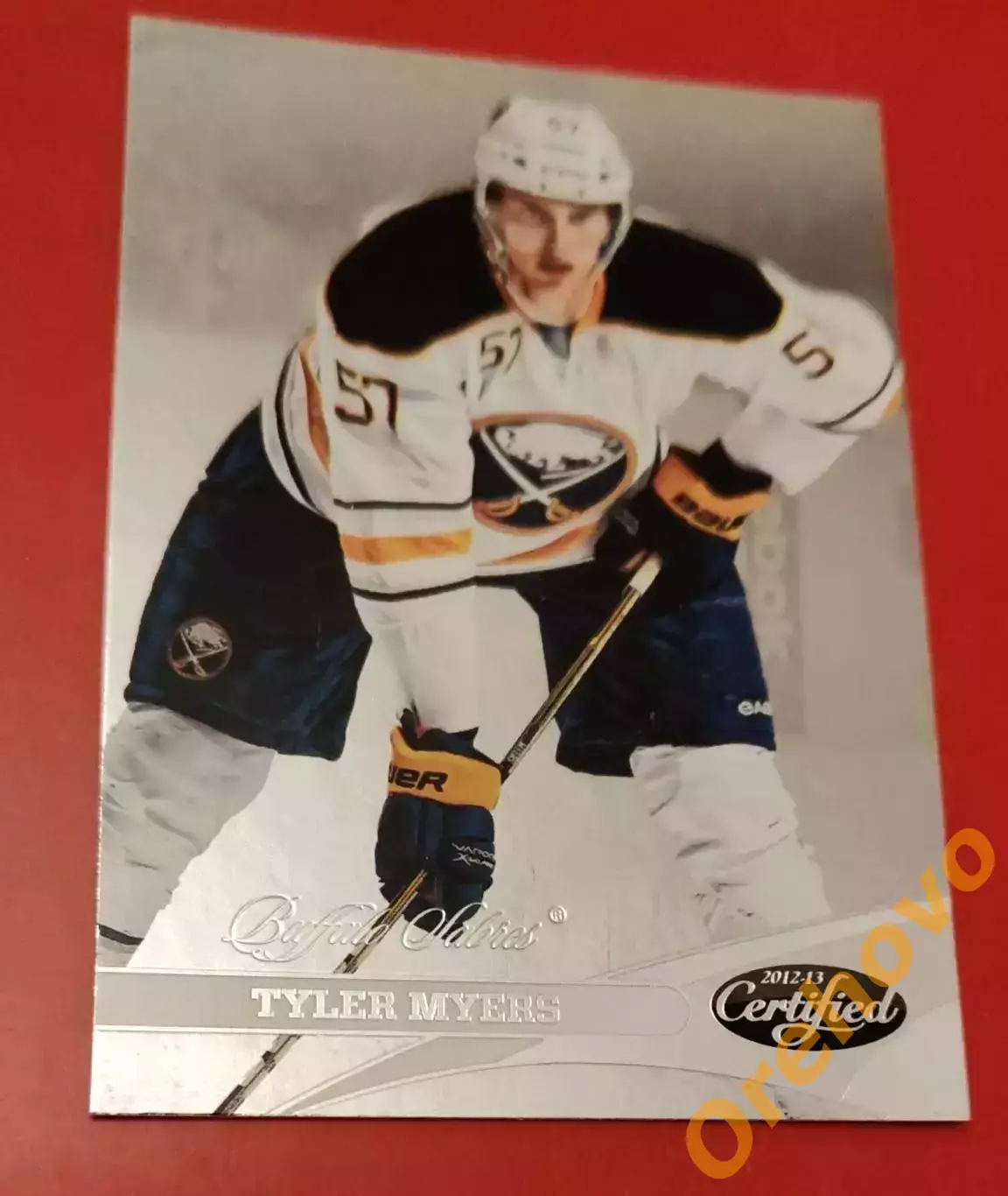 TYLER MYERS № 57 Баффало 2012-13 Panini