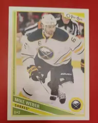 MIKE WEBER № 103 Баффало 2013-14 о-pee-chee