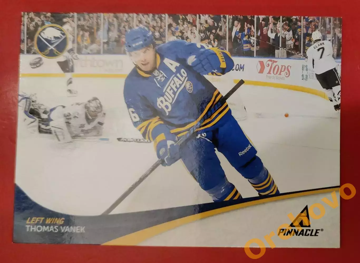 THOMAS VANEK № 226 Баффало 2011 panini
