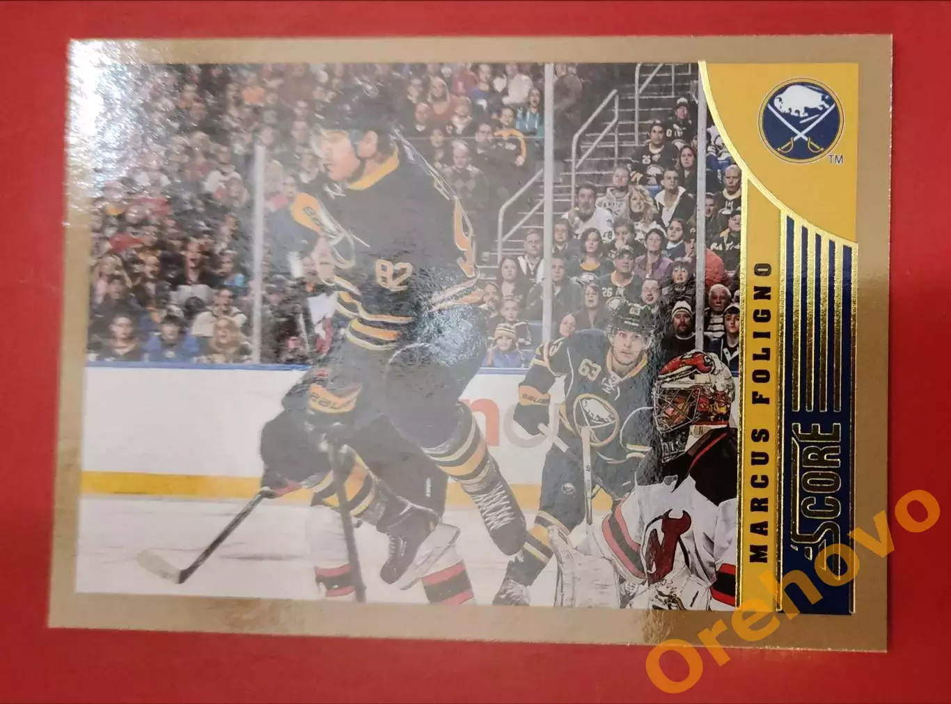 MARCUS FOLIGNO № 51 Баффало 2013-14 panini