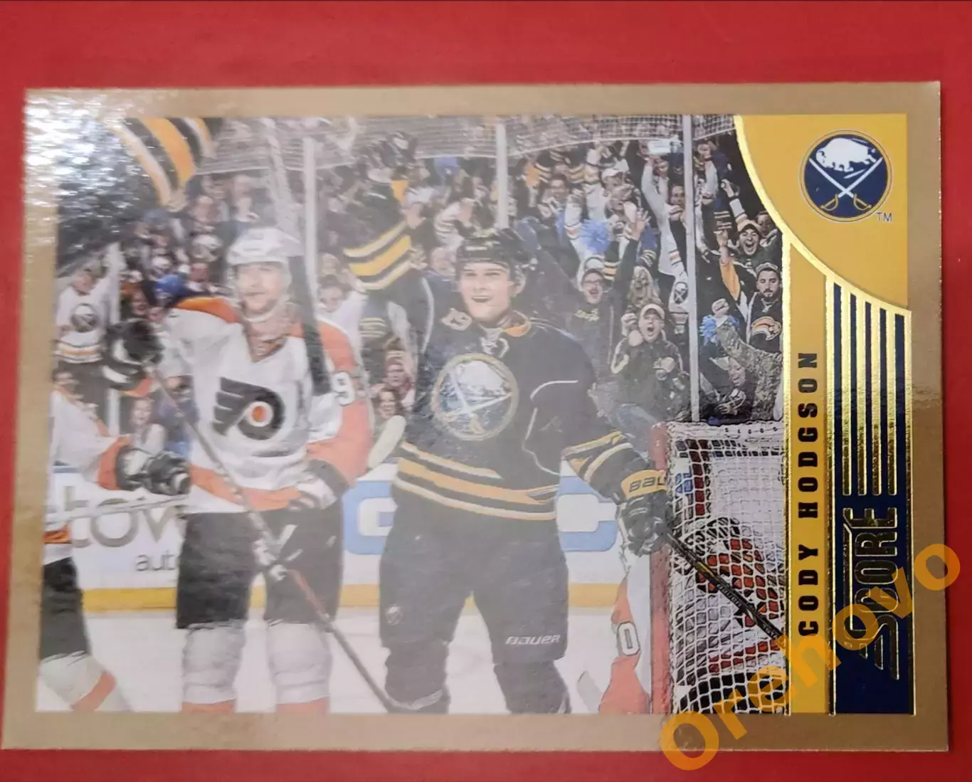 CODY HODGSON № 43 Баффало 2013-14 panini