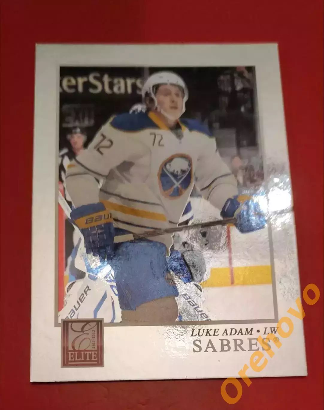 LUKE ADAM № 65 Баффало 2012 panini