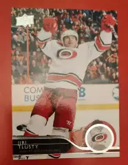 JIRI TLUSTY № 35 Каролина 2014-15 upper deck