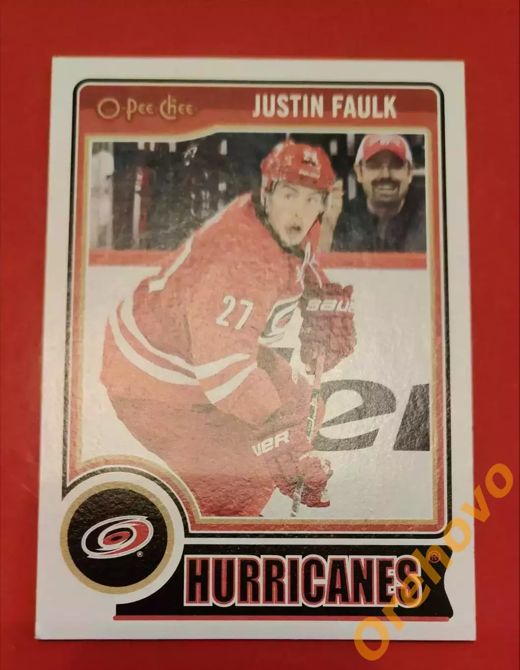 JUSTIN FAULK № 100 Каролина 2014-15 o-pee-chee