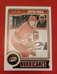 JUSTIN FAULK № 100 Каролина 2014-15 o-pee-chee