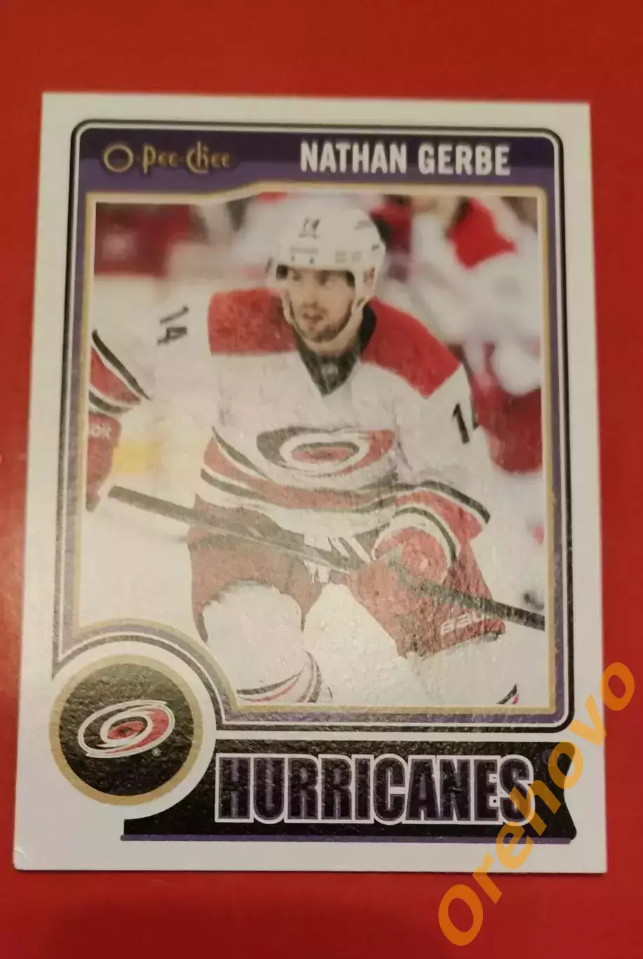 NATHAN GERBE № 479 Каролина 2014-15 o-pee-chee