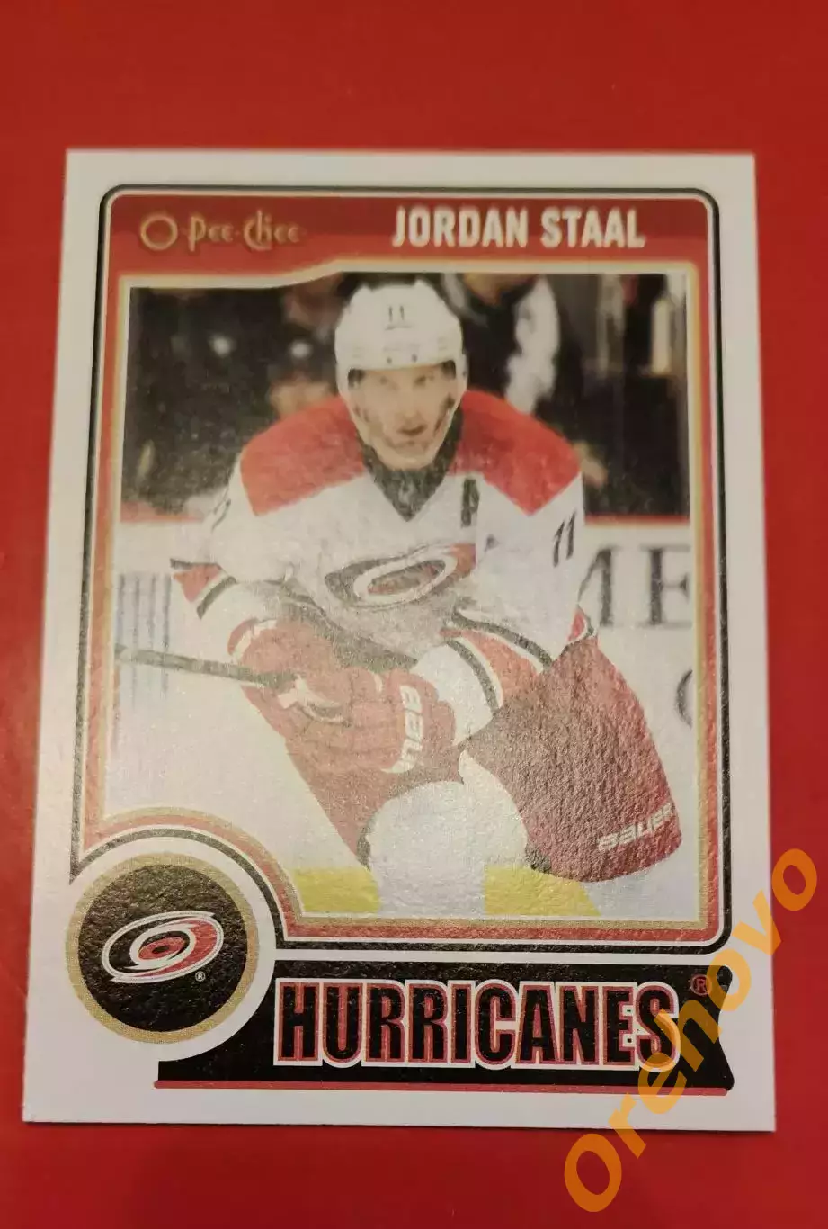 JORDAN STAAL № 73 Каролина 2014-15 o-pee-chee