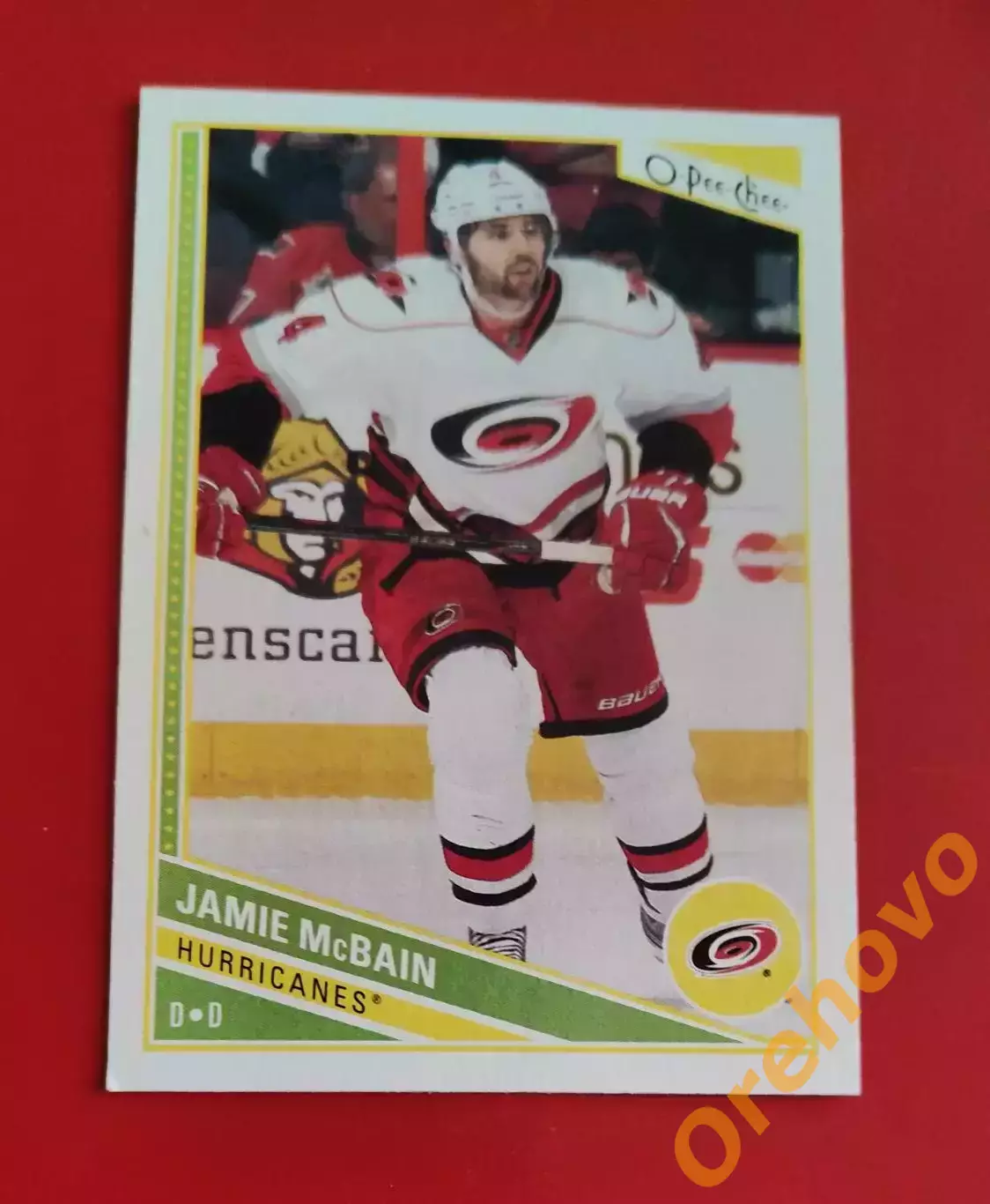 JAMIE McBAIN № 187 Каролина 2013-14 o-pee-chee