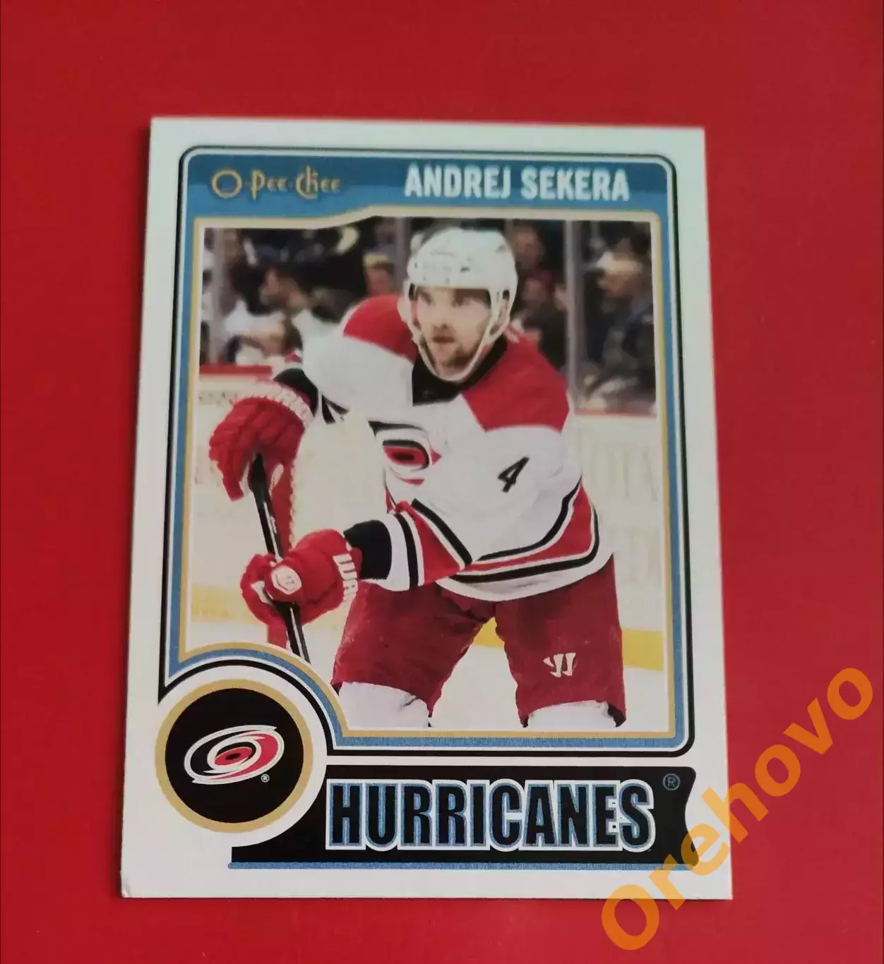 ANDREJ SEKERA № 144 Каролина 2014-15 o-pee-chee
