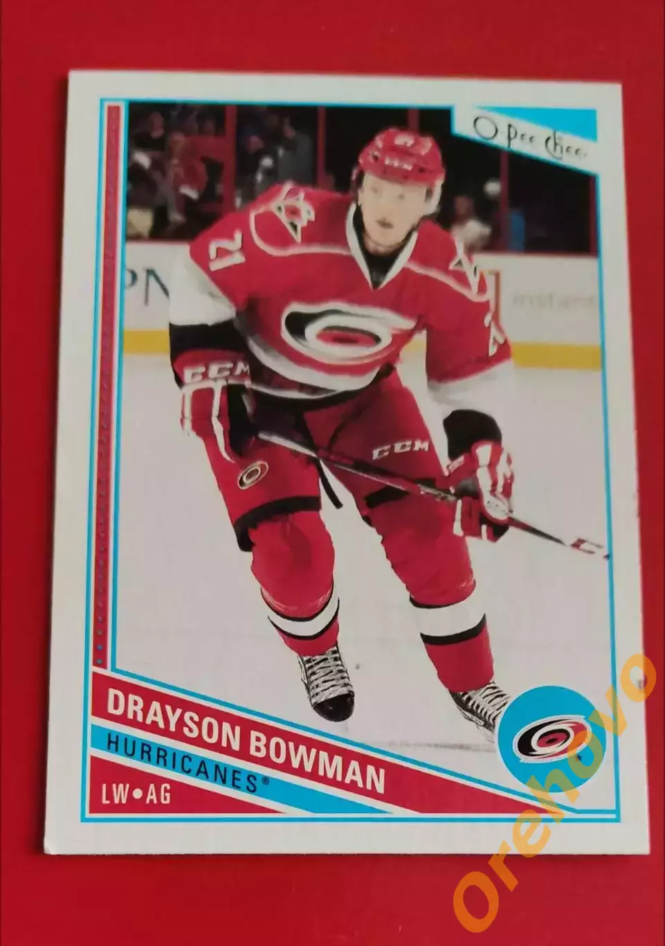 GRAYSON BOWMAN № 25 Каролина 2013-14 o-pee-chee