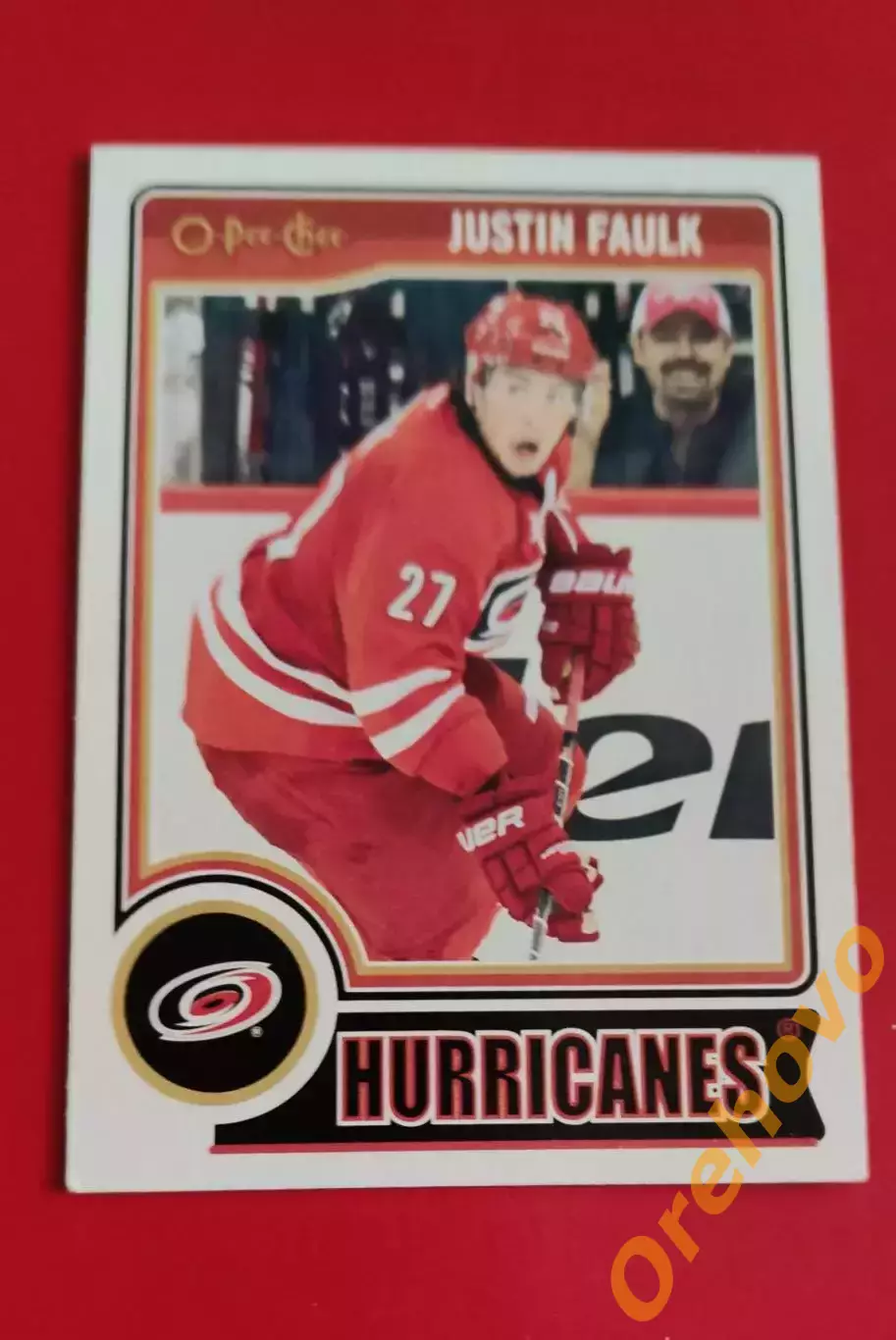 JUSTIN FAULK № 100 Каролина 2014-15 o-pee-chee