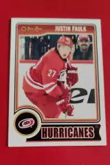 JUSTIN FAULK № 100 Каролина 2014-15 o-pee-chee