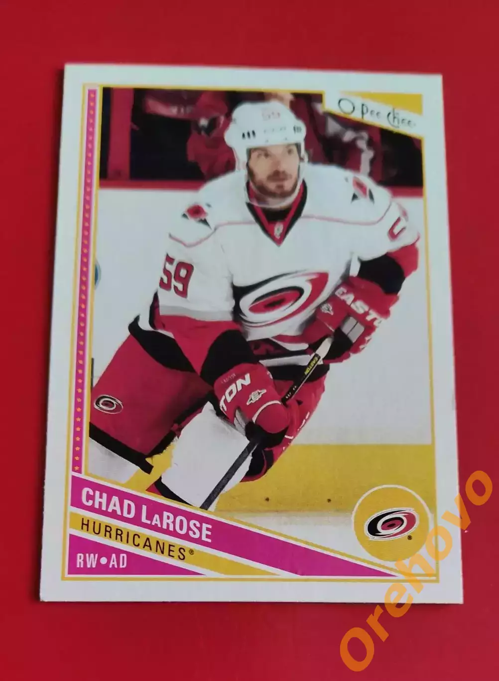 CHAD LaROSE № 265 Каролина 2013-14 o-pee-chee