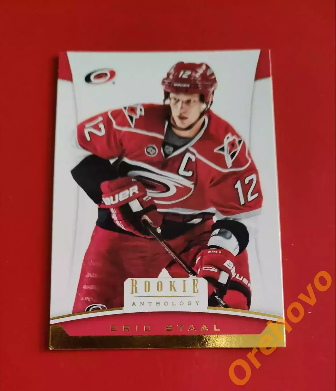 ERIC STAAL № 29 Каролина 2012-13 panini