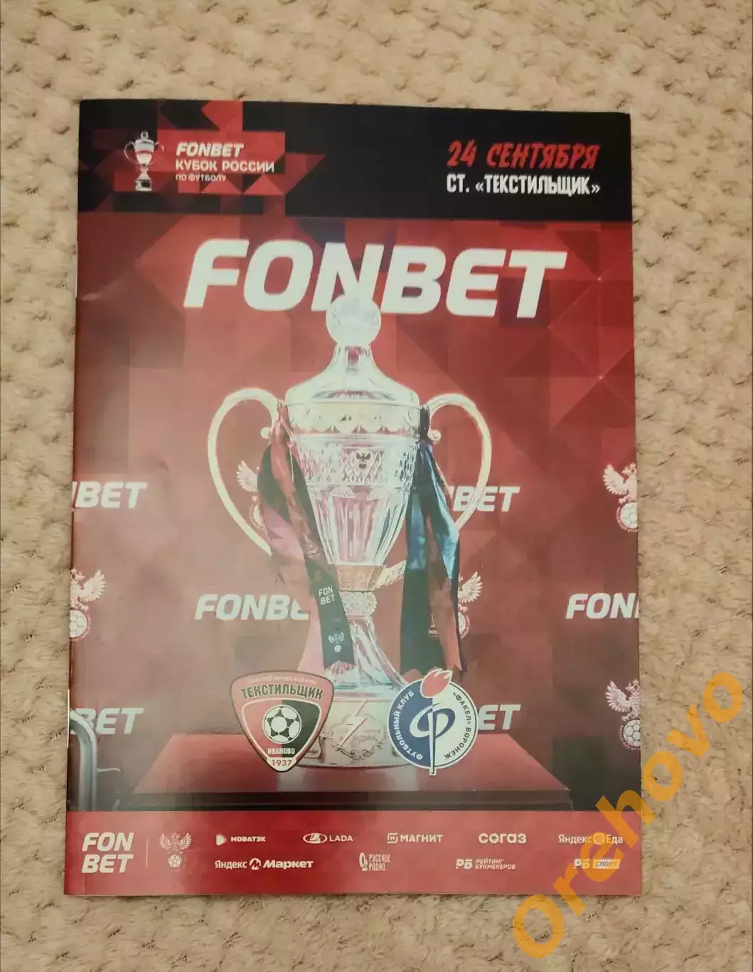 Текстильщик Иваново - Факел Воронеж 24.09.2025