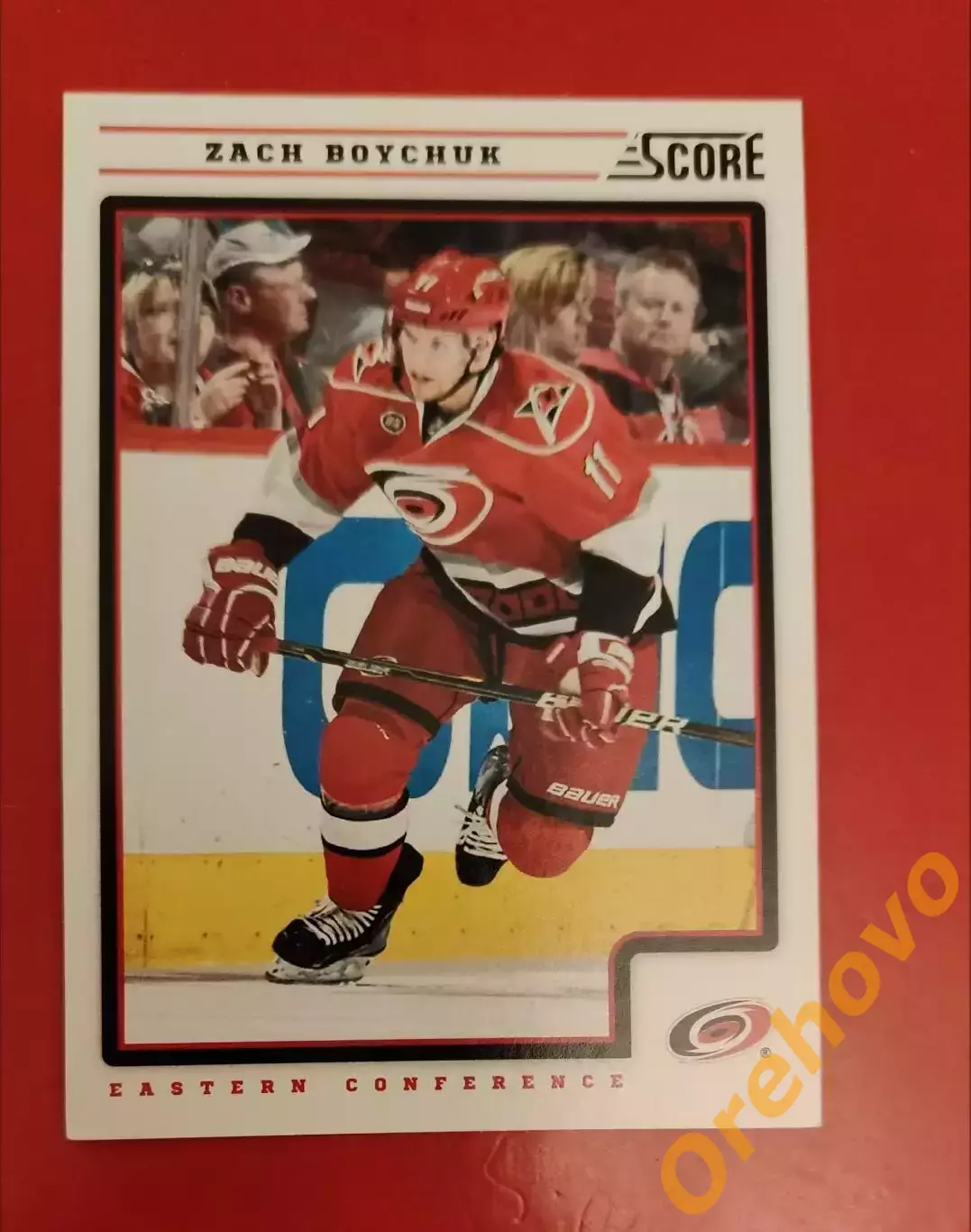 ZACH BOYCHUK № 114 Каролина 2012 panini