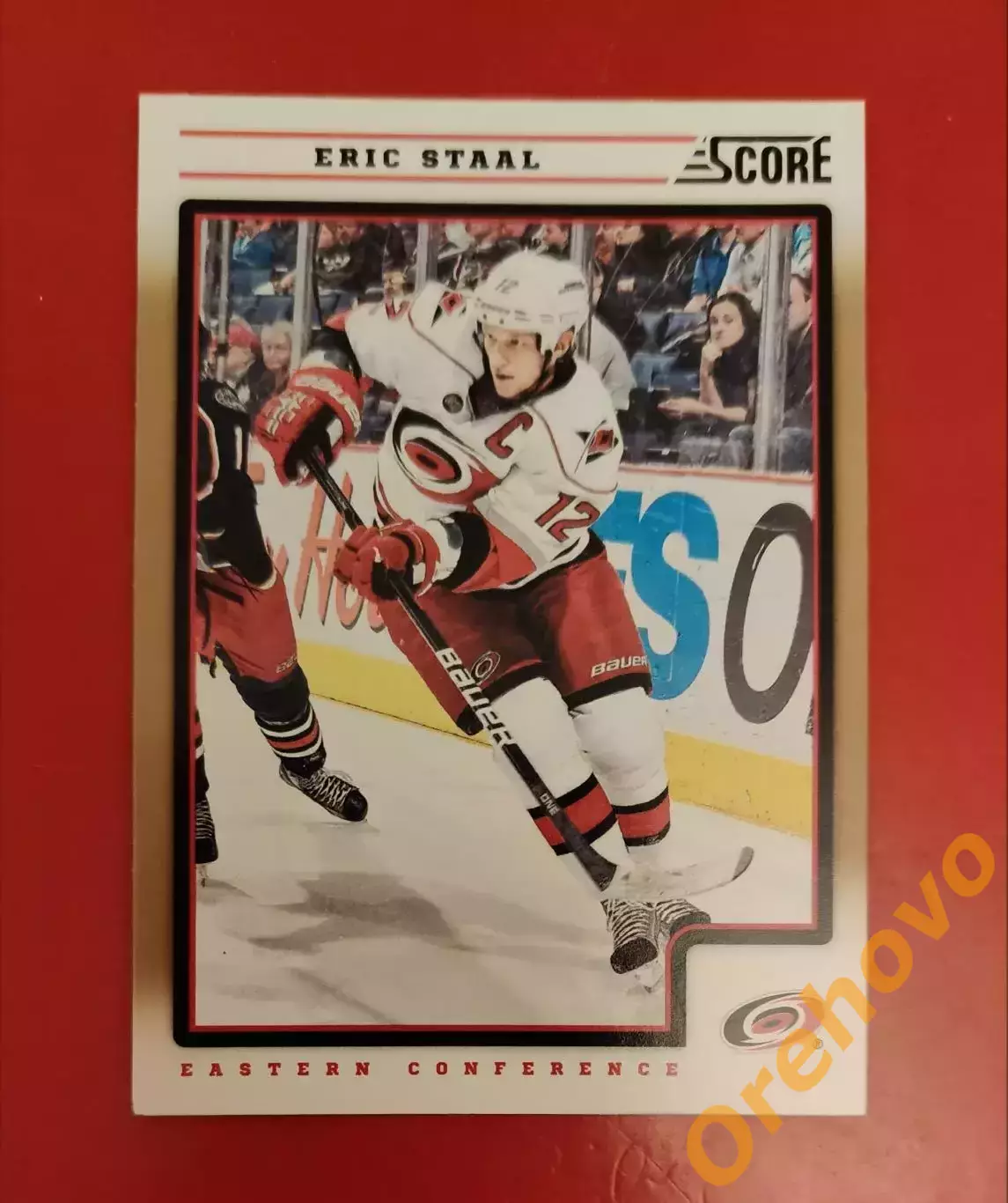 ERIC STAAL № 101 Каролина 2012-13 panini