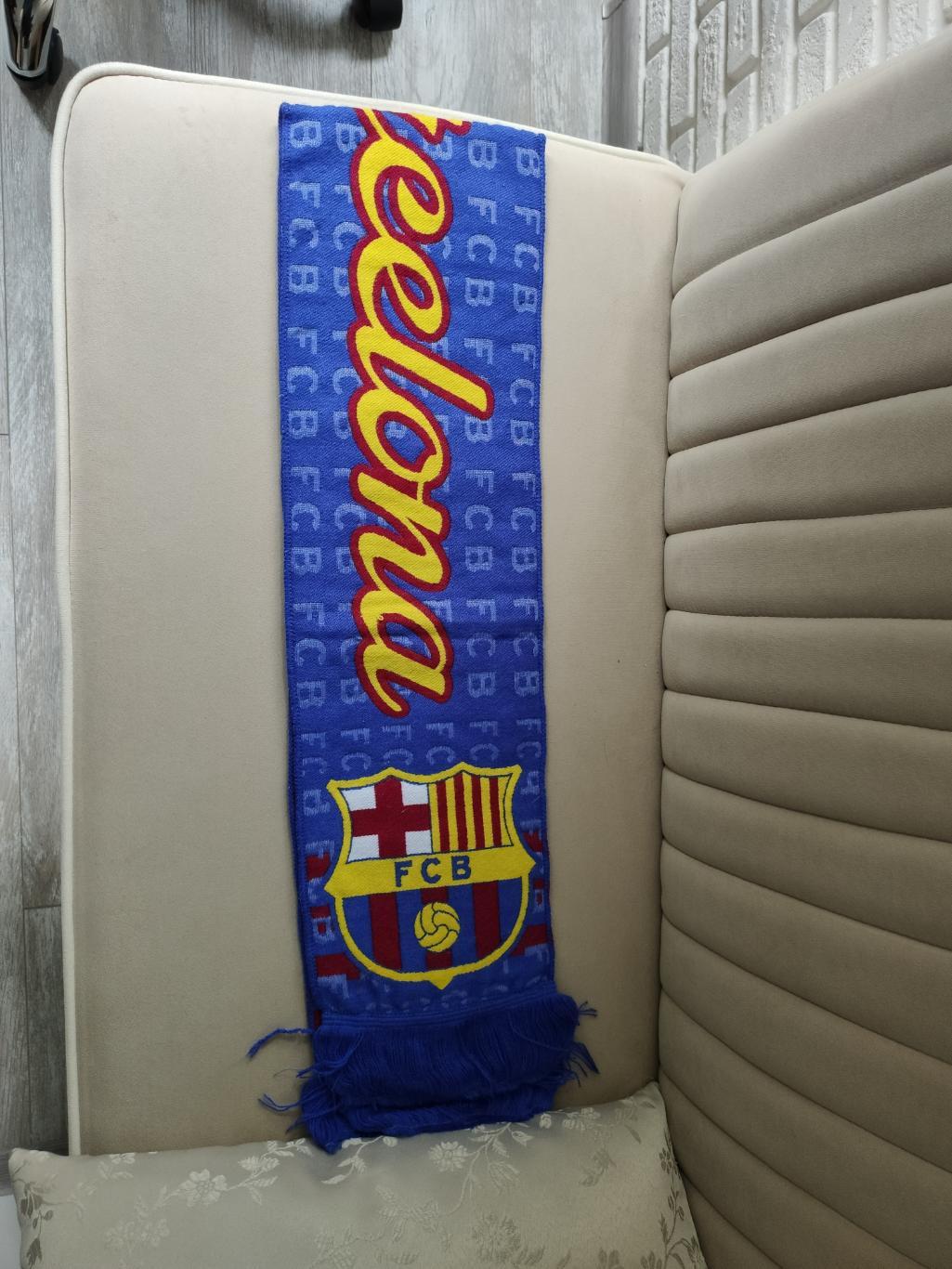 ФК Барселона официальный шарф
