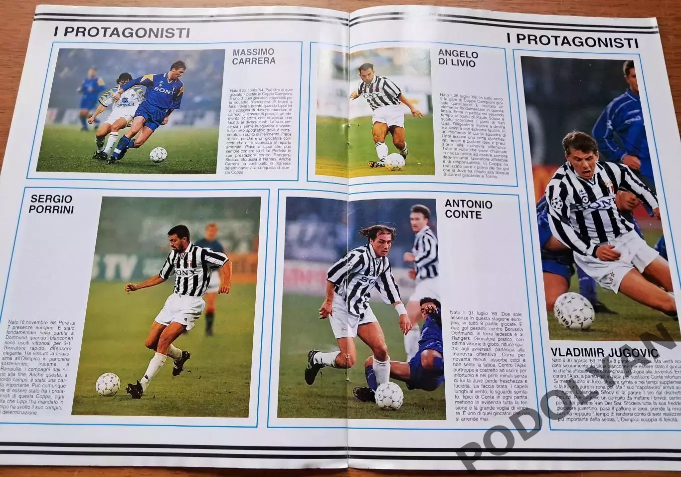 Футбол. Ювентус Турин. Лига чемпионов-1995-96. 2