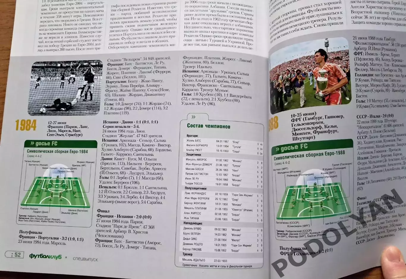 Футбол. Журнал Футбол Клуб (Украина). Спецвыпуск Евро-2008. 3