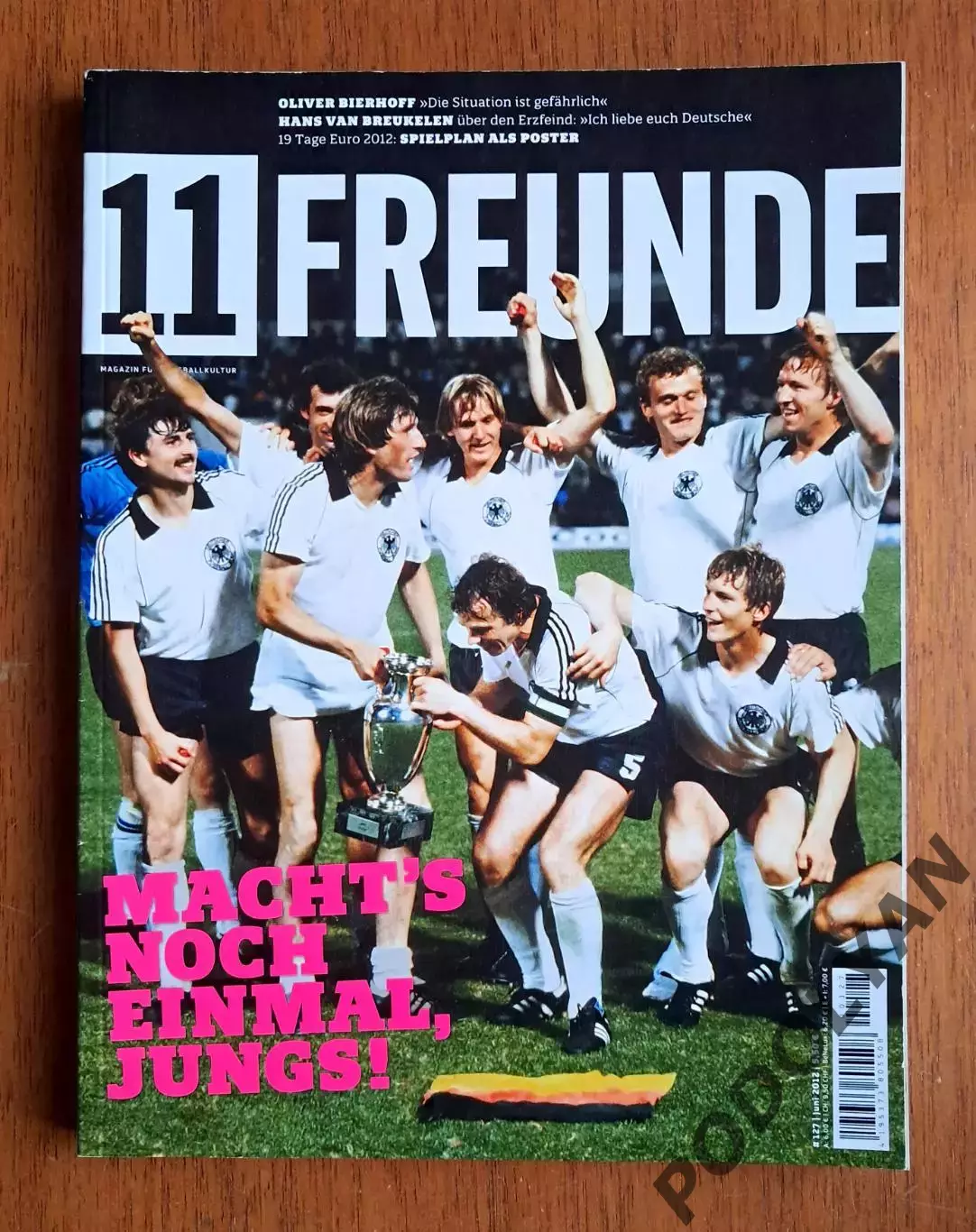 Футбол. Журнал 11 Freunde (Германия). Июнь 2012. Спецвыпуск ЕВРО-2012. Шевченко.