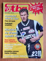 Футбол. Чехия. Ежегодник Fotbal. Сезон 2001-2002. Андрей Шевченко