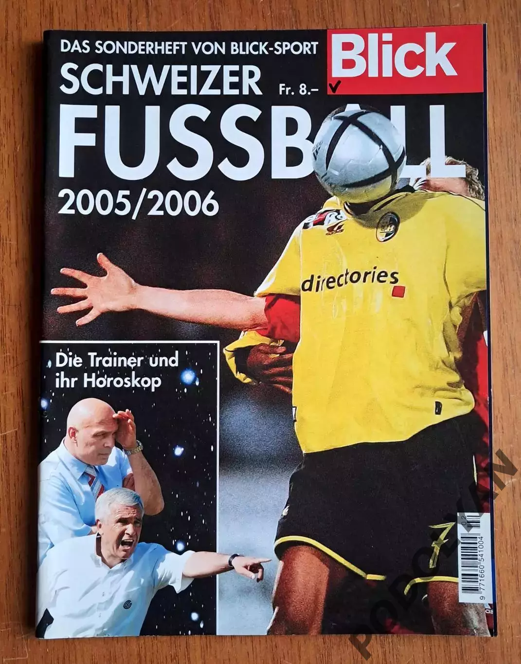 Футбол. Швейцария. Ежегодник Blick. Сезон 2005-2006