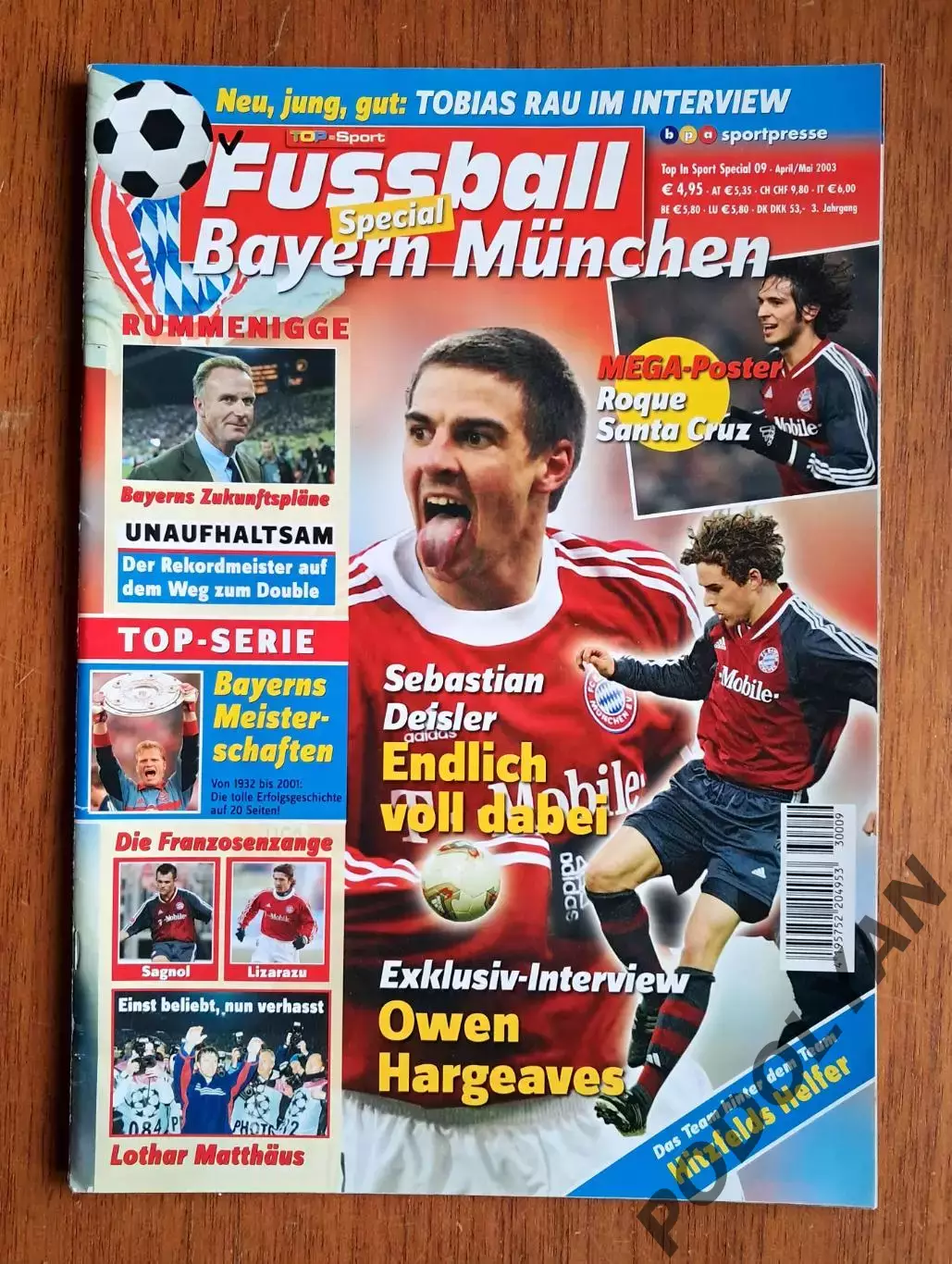 Футбол. Журнал Fussball (Германия). Май 2003. Спецвыпуск Бавария Мюнхен