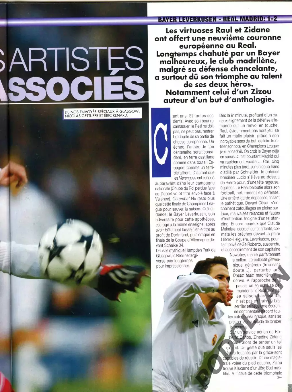 Футбол. Журнал ONZE Mondial (Франция). Июнь 2002 г. Чемпионат мира-2002. 7