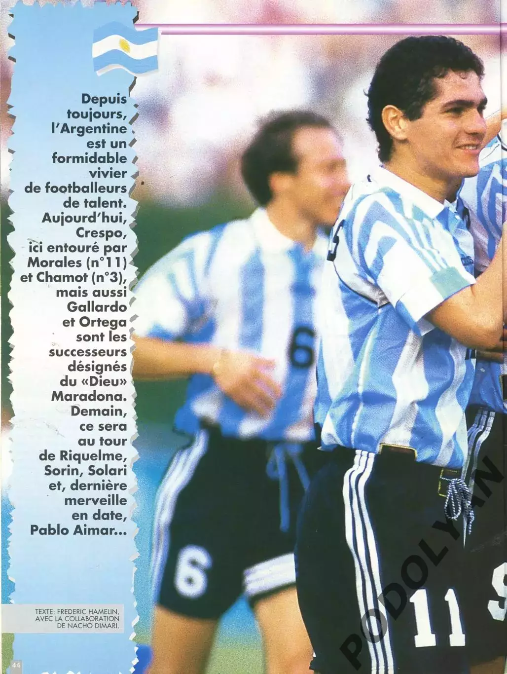 Футбол. Журнал ONZE Mondial (Франция). Май 1998 г. Чемпионат мира-1998. 1