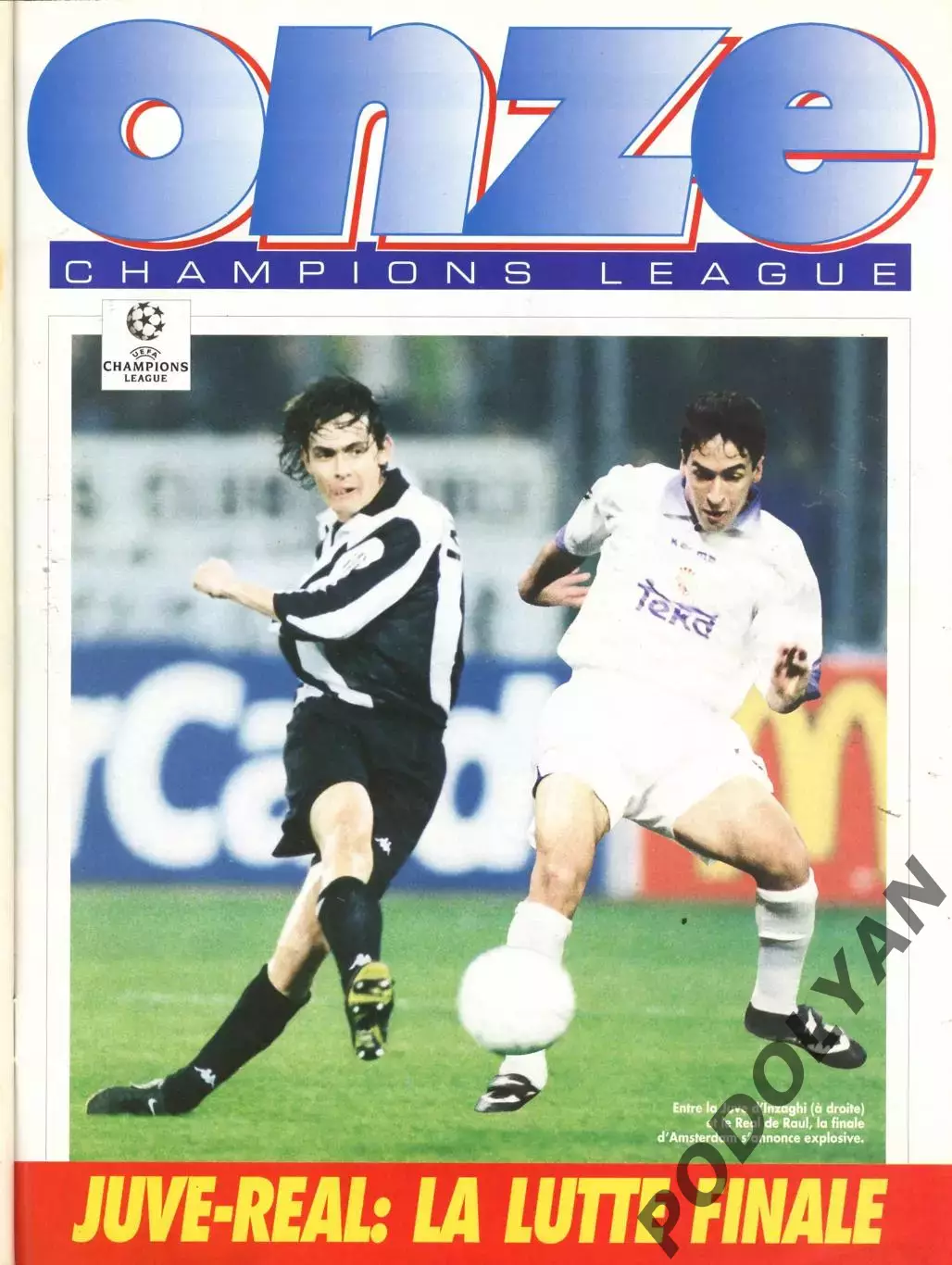 Футбол. Журнал ONZE Mondial (Франция). Май 1998 г. Чемпионат мира-1998. 4