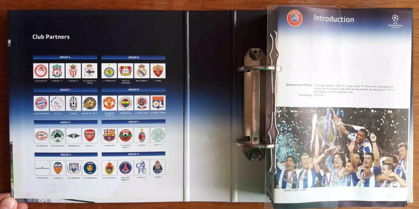 Футбол. Лига чемпионов. Официальный справочник УЕФА на сезон-2004/2005 1